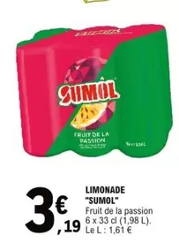 Limonade "sumoll"