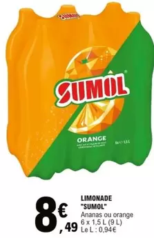 Orange - Sumol - Limonade