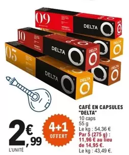 Delta - Cafe En Capsules