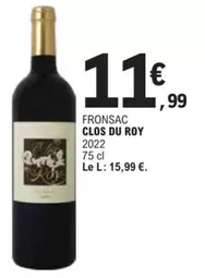 FRONSAC CLOS DU ROY