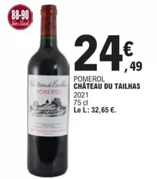 Pomerol Chateau Du Tailhas