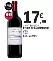 Saint Emilion Relais De La Dominique 2020