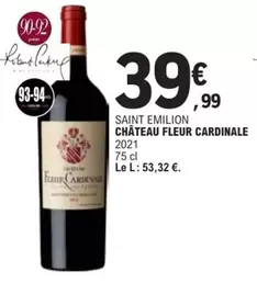 Saint Emilion Chateau Fleur Cardinale