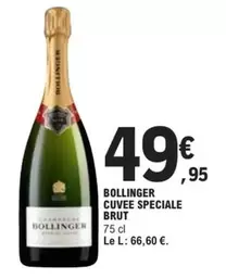 Brut - Bollinger - Cuvee Speciale