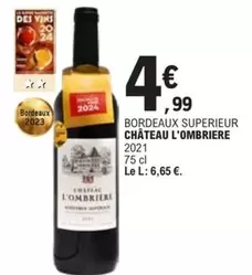 Chateau L'Ombriere - Bordeaux Superieur