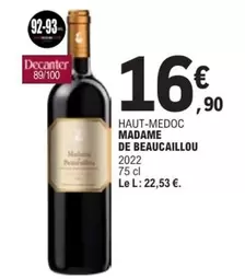 Haut-medoc Madame De Beaucaillou