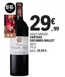 Château Sociando-mallet - Haut-medoc