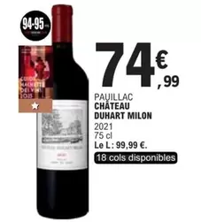 Pauillac Chateau Duhart Milon