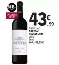 Pauillac Chateau Pedesclaux