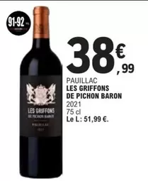 Baron - Pauillac Les Griffons De Pichon