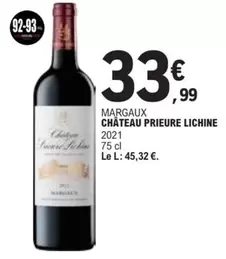 Margaux Chateau Prieure Lichine