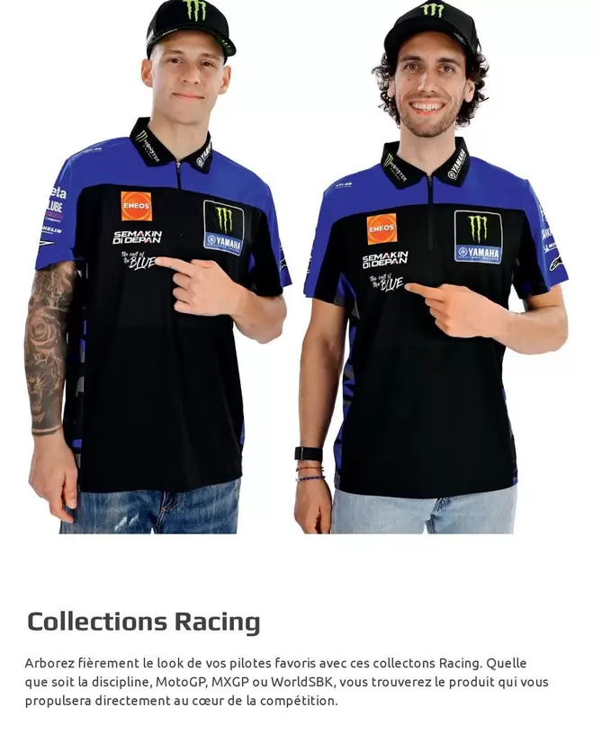 Yamaha - Collections Racing offre sur Yamaha