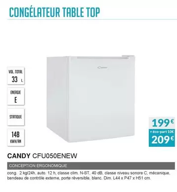 Candy - CFU050ENEW  offre à 199€ sur Copra