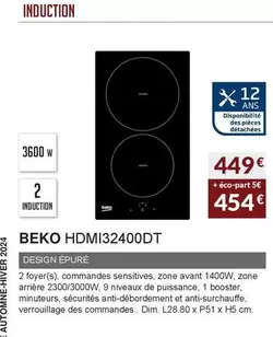 Beko - HDMI32400DT  offre à 449€ sur Copra