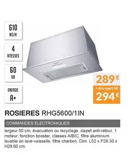 Rosières - RHG5600/1IN offre à 294€ sur Copra