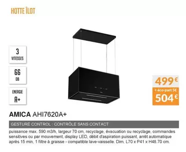 Amica - AHI7620A+ offre à 499€ sur Copra