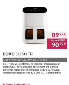 Domo -  DO541FR  offre à 89,99€ sur Copra