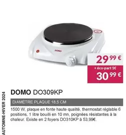 Domo - DO309KP offre à 29,99€ sur Copra