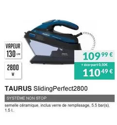 Taurus - Sliding Perfect2800 offre à 109,99€ sur Copra