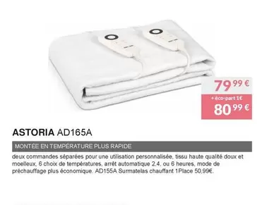 Astoria - AD165A offre à 79,99€ sur Copra