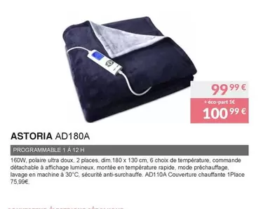 Astoria - AD180A offre à 99,99€ sur Copra