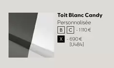 Toit Blanc Candy  offre à 1110€ sur SEAT