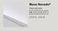 Blanc Nevada offre à 630€ sur SEAT