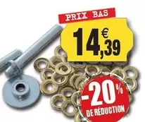 Prix Bas offre à 14,39€ sur Outiror