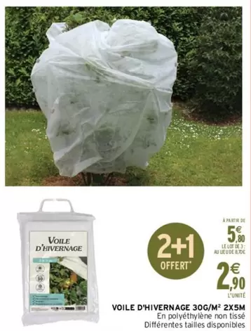 voile d'hivernage 30g/m