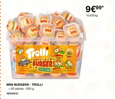 Trolli - Mini Burgers offre à 9,99€ sur Costco