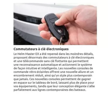 Commutateur À Clé Électroniques offre sur Yamaha