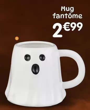 Mug Fantôme offre à 2,99€ sur B&M