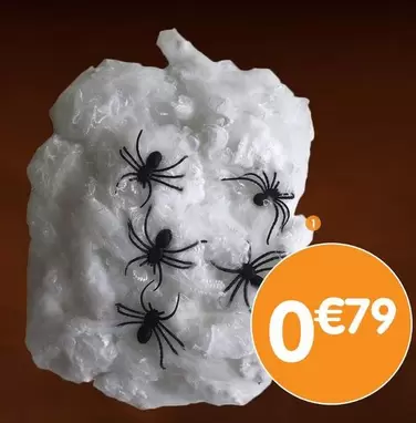 Toile d'Araignee + 5 Minis Araignee offre à 0,79€ sur B&M