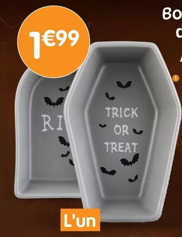 Bol Halloween offre à 1,99€ sur B&M