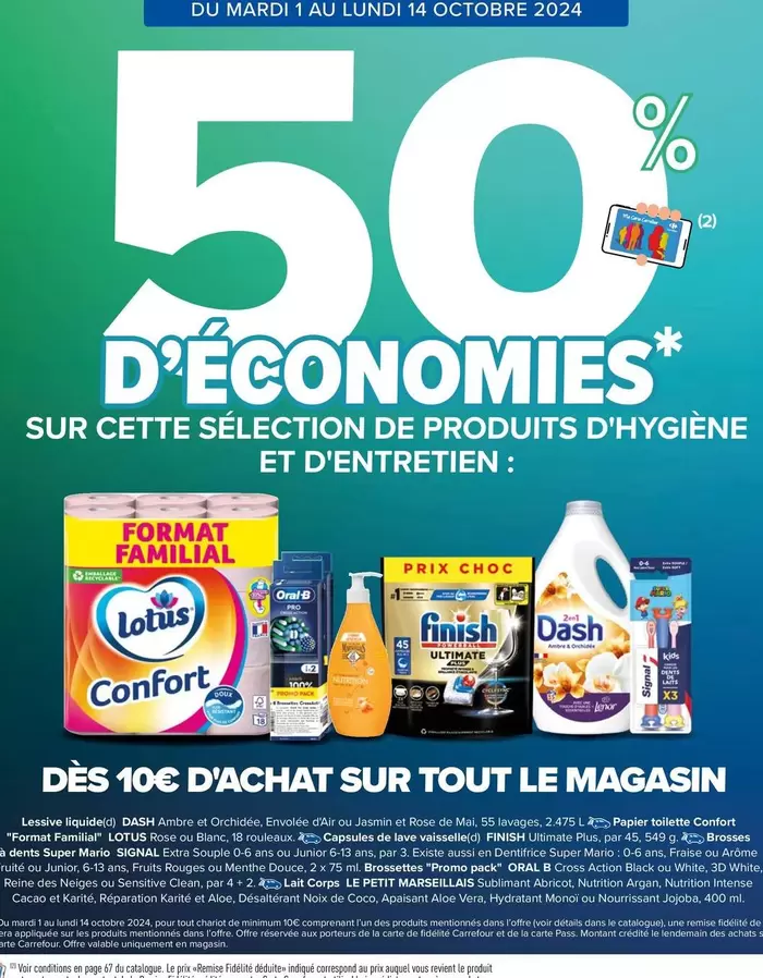 Oral-B - Sur Tout Le Magasin offre sur Carrefour Drive