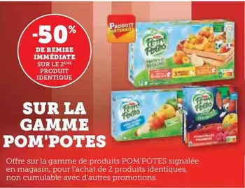 Pom'potes - Sur La Gamme offre sur U Express