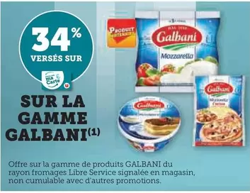 Galbani - Sur La Gamme offre sur U Express