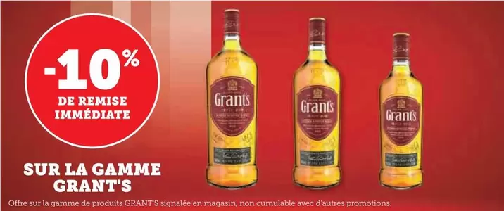 Grant's - Sur La Gamme offre sur U Express