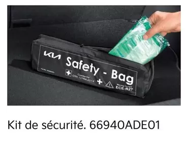 Kit De Sécurité. 66940ade01 offre sur KIA