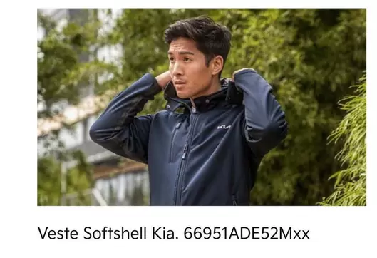 Kia - Veste Softshell offre sur KIA