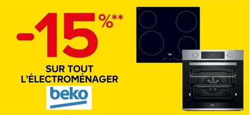 Beko - Sur Tout L'électroménager offre sur Castorama