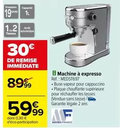 Medek France - Machine À Expresso