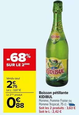 Kidibul - Boisson Pétillante