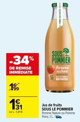 Sous Le Pommier - Jus De Fruits