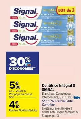 Signal - Dentifrice Intégral 8