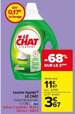 la queue du chat - lessive liquide