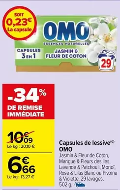 Omo - Capsules De Lessive