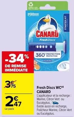 Canard - Fresh Discs Wc