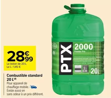 Combustible Standard 20 L