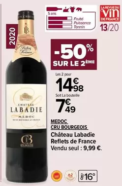 Reflets de France - Château Labadie - Médoc Cru Bourgeois : Un vin d'exception à découvrir